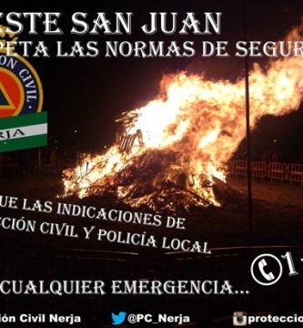 Noche de San Juan en Nerja